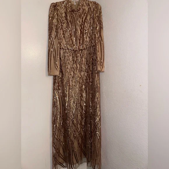 Aslan Polat | Dresses | Rose Gold Evening Gown Modest Dress Fully Lined | Poshmark Aslan Polat | Dresses | Rose Gold Evening Gown Modest Dress Fully Lined | Poshmark